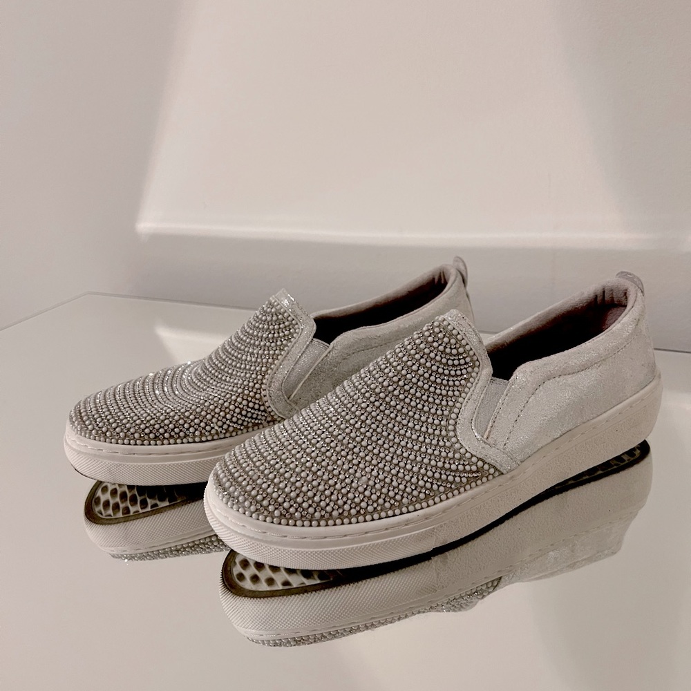 Diamond cute shoes woman 👟